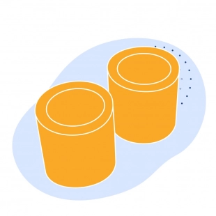 Капролоновая втулка 250х1030 мм белая PA 6