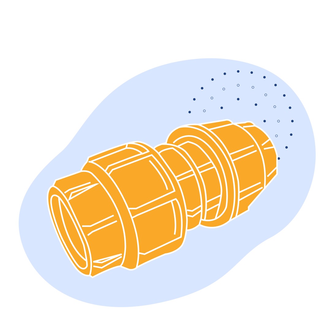 Муфта ПНД Ду 75 мм