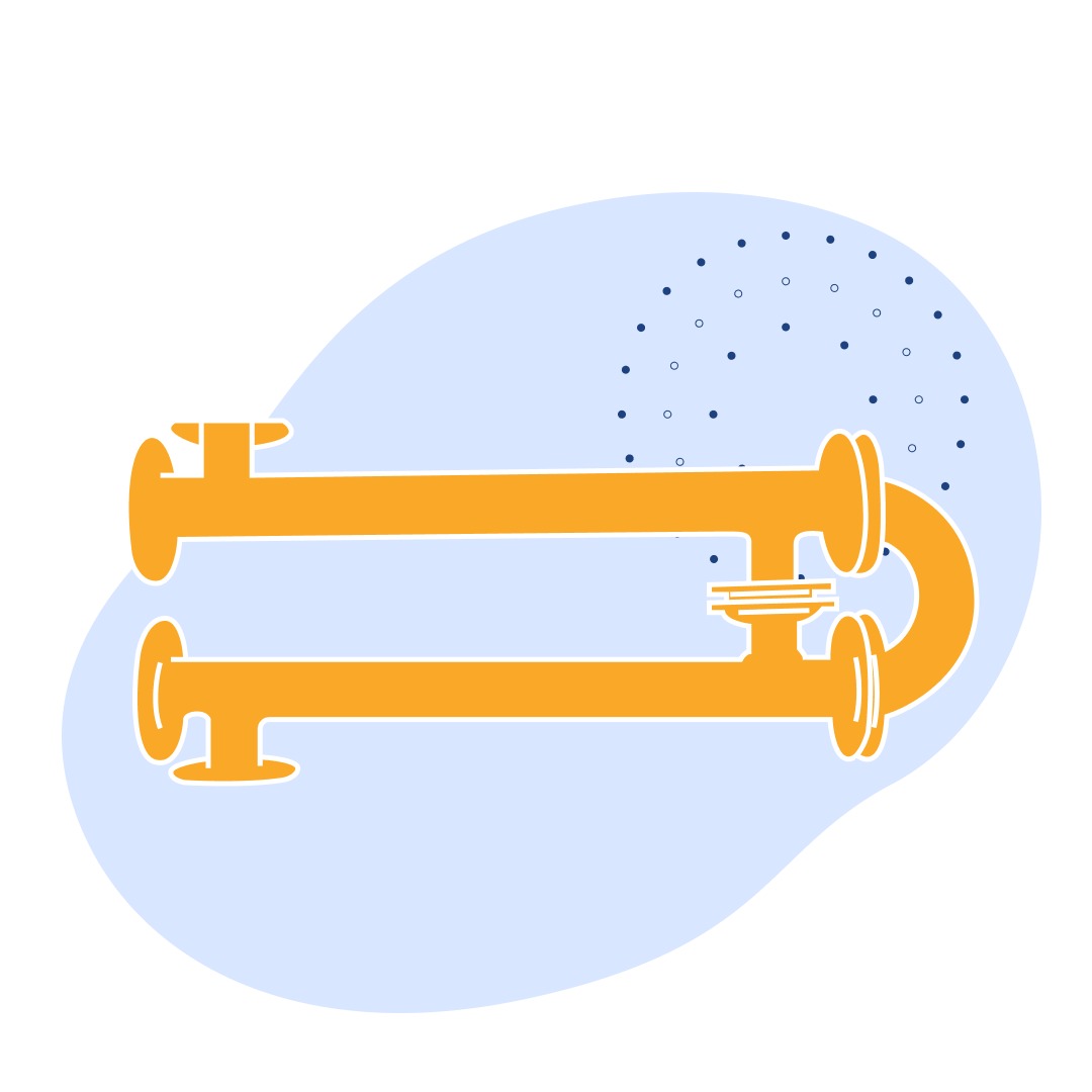 Водоводяной подогреватель 7 шт 1.32 м2 28.3 кВт 0.024 Гкал/час 7.8 т/час