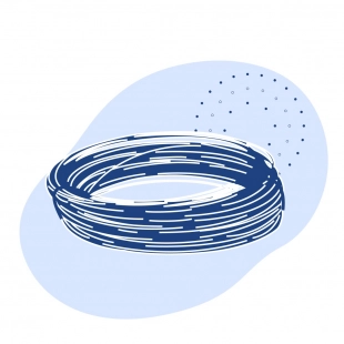 Кабель монтажный 5х0.75 мм2 МКЭШвнг(А)-LS безгалогенный