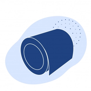 Рулон с полимерным покрытием 0.6 мм ПВХ ГОСТ 34180-2017