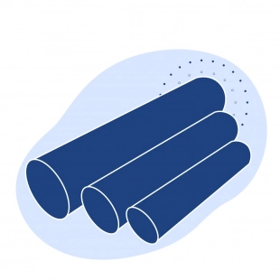 Труба ПНД водопроводная 20х3 мм SDR 7.4 ПЭ 100 ГОСТ 18599-2001
