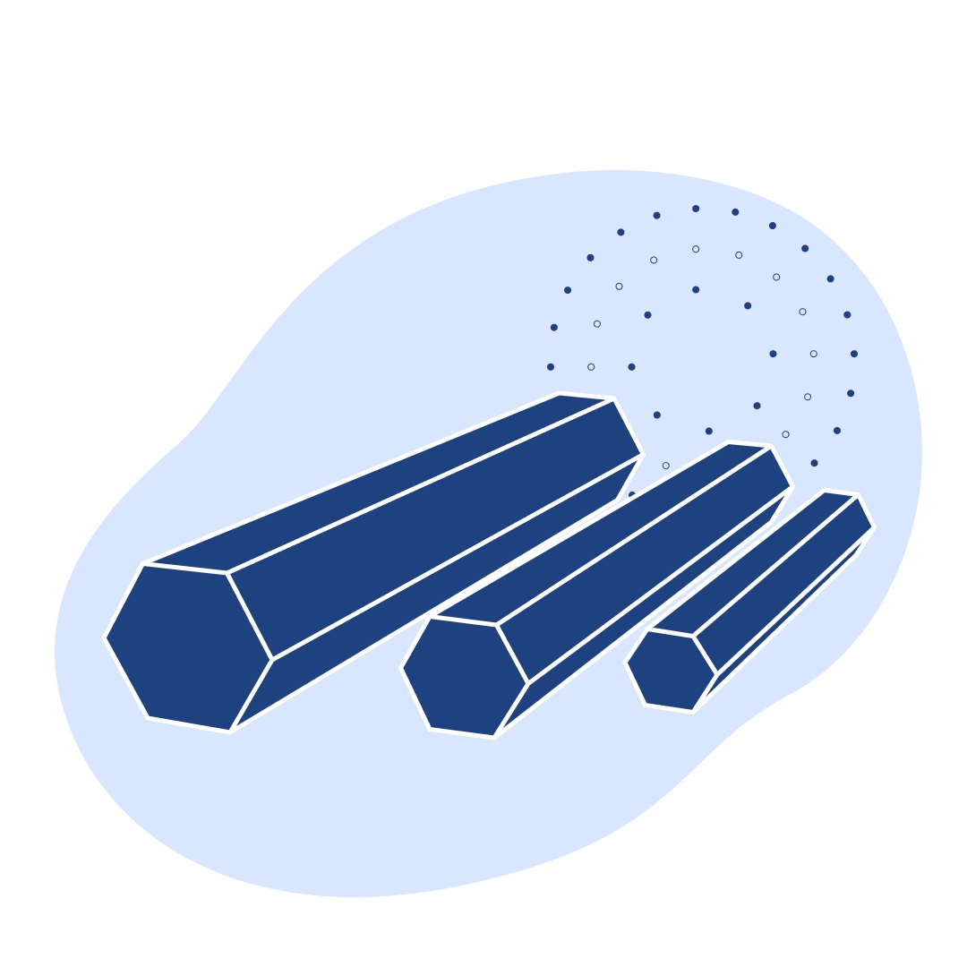 Шестигранник нержавеющий 63 мм 14Х17Н2 ГОСТ 18968-73