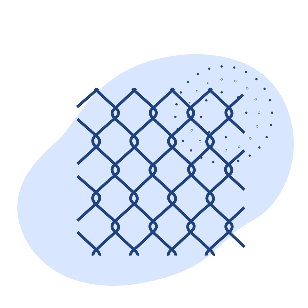 Стальная сетка рабица квадратная 25x1.8 мм ст3 ГОСТ 5336-80